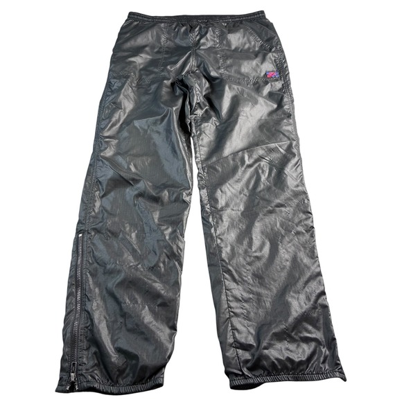 Nike John McEnroe 1985 Challenge Pants Black Sz‎ M Drawstring Waistband Vtg-READ